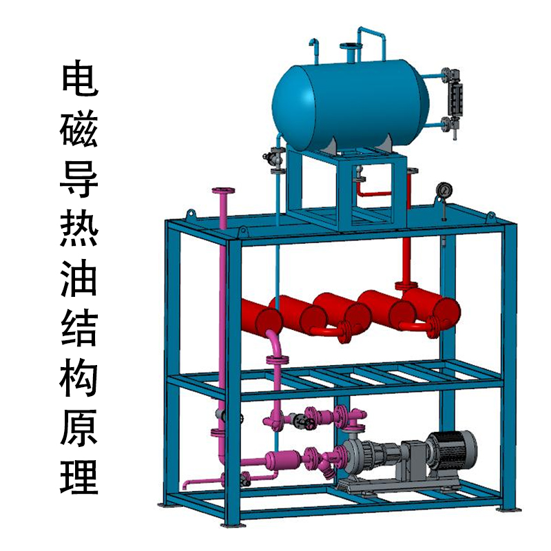 高溫防爆導熱油爐加熱器無紡布反應釜熱載體鍋爐電加熱油爐廠家
